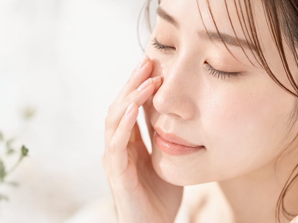 京都Soleilのララピール施術後のツヤ肌イメージ