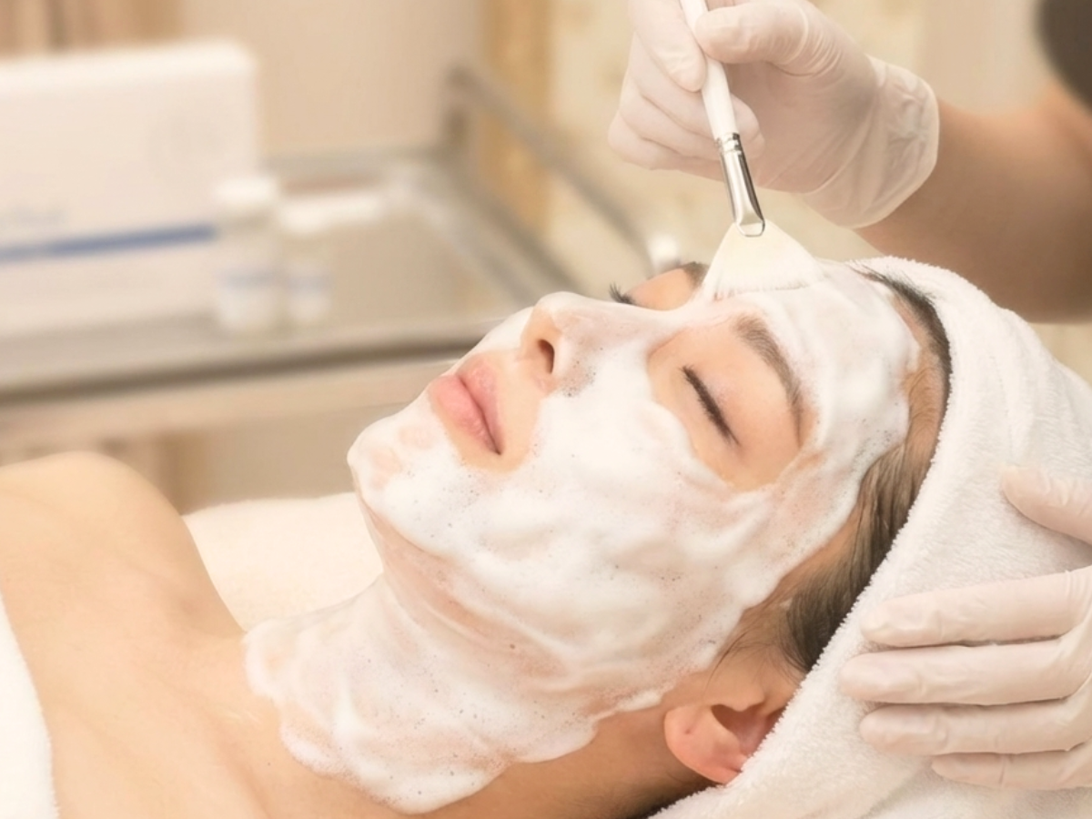 韓国最新ピーリング施術写真