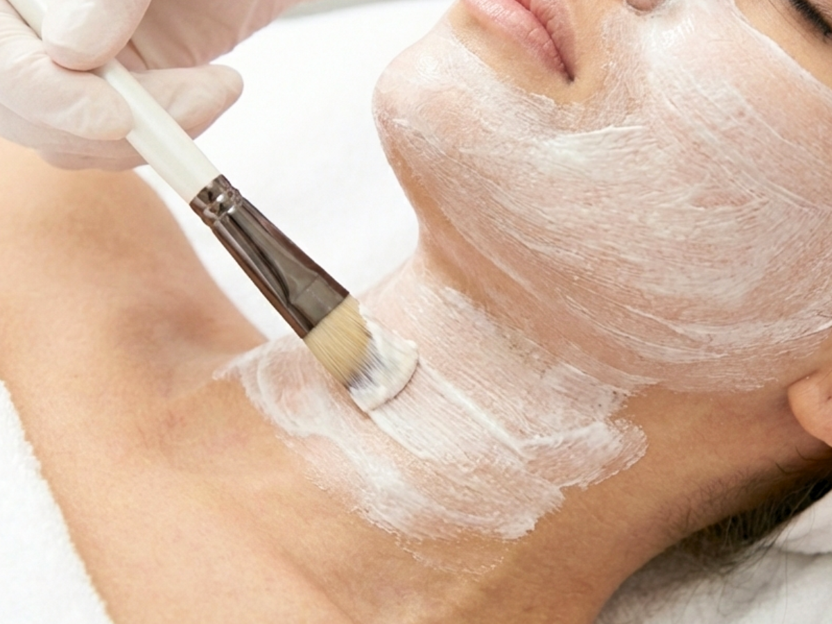 韓国肌管理＆美肌脱毛Soleilのフェイシャル施術写真